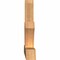 Ekena Millwork Richland Smooth Timber Gable Bracket, Western Red Cedar, 60"W x 22"H x 3 1/2"D x 3 1/2"F, 9/12 Pitch GBW060X22X0404RIC00SWR - alternate 2